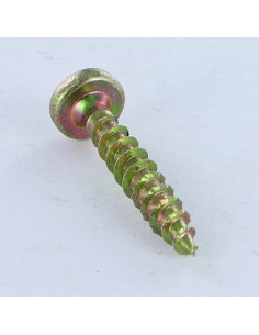 Screw Spax Round Head Pozi PZ2 3.5X15 Yellow Zinc 2