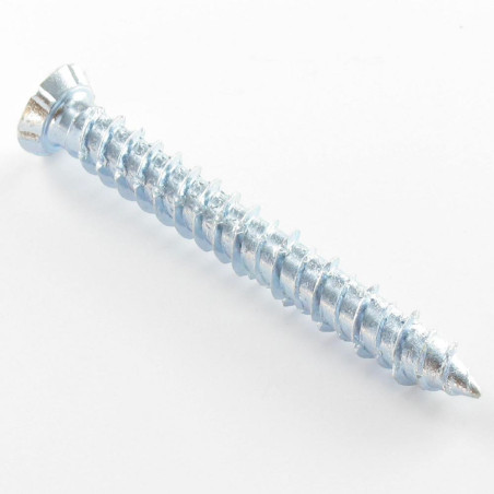 1 x Screw Concrete Countersunk Head Reduced 7.5X150 T30 Zinc Plated
