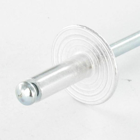 1 x Blind rivets Aluminium Stahlgewinde 4X14 Thickness Of Panel 8 For 10 Extra Large Head ALX