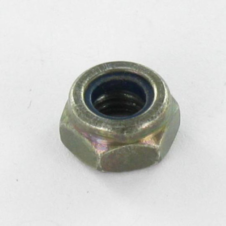 1 x Lock nut M6 Steel Green OLIV