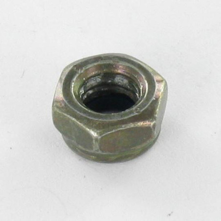 1 x Lock nut M6 Steel Green OLIV
