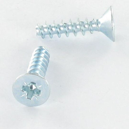 1 x Screw For Plastic Countersunk Head Pozi 3.5X12 Zinc Plated