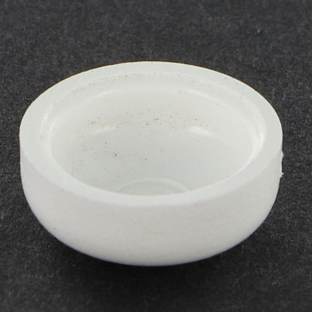 1 x Cover Cap Cylindrical Button Head Screw Diameter ST4.8 Nylon Ral9010/Pure White
