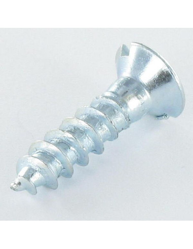 1 x Wood Screw Countersunk Head Slotted 3X16...