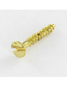 Chipboard Screw Countersunk Head Slotted 3X20 Brass...