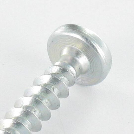 1 x Chipboard Screw Round Head Pozi 6X80 Zinc Plated