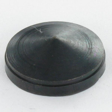 1 x Cover Cap Conical Black Zinc Plated 20 Inner Thread M3 Pitch (Blind Hole) 50