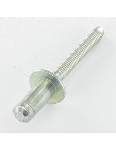 Rivet Blind HARDLOCK Cheese Head 6.4X12.5 Zinc Plated