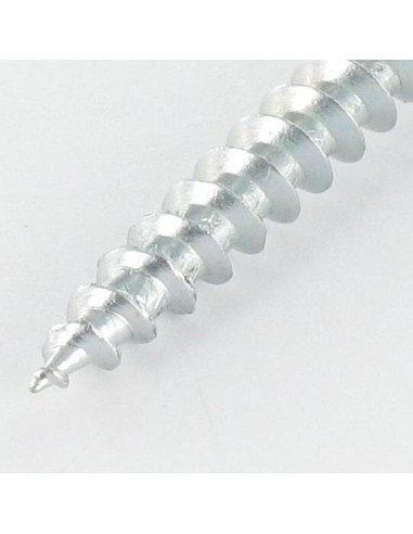 1 x Chipboard Screw Round Head Pozi 3X10 Zinc...