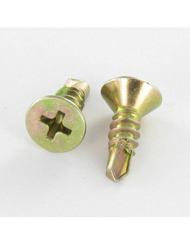 1 x Self Drilling Countersunk Head 5X65 Thread...