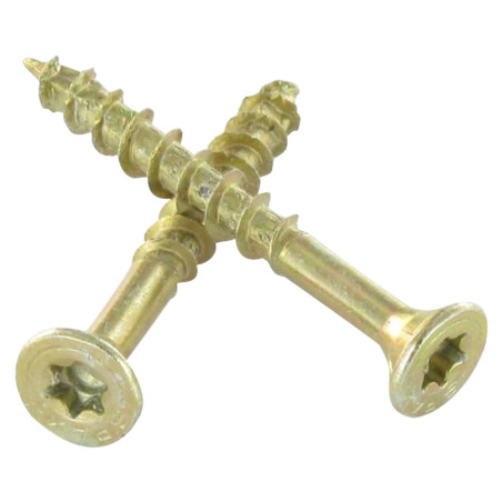 1 x Screw Spax Countersunk Head T20 4X25 Thread Length: 25 Black Zinc Plated