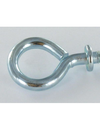 1 x Piton Machine With Collar 5X50 Zinc Plated