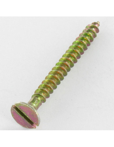 1 x Chipboard Screw Countersunk Head Slotted...