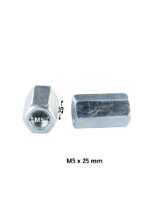 Manchon Hexagonal M5X25 Flatbed 8 Zinc Plated 2