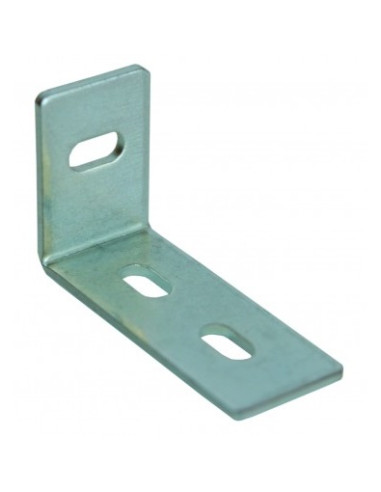 1 x Bracket Adjustment 30X50X20 3 Hole Zinc Plated