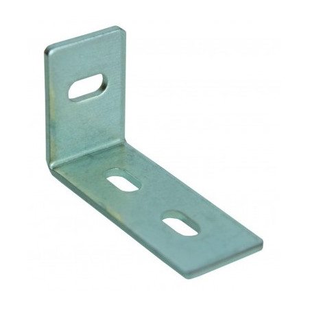 1 x Bracket ADJUSTABLE 30X50X20 3 Hole Zinc Plated