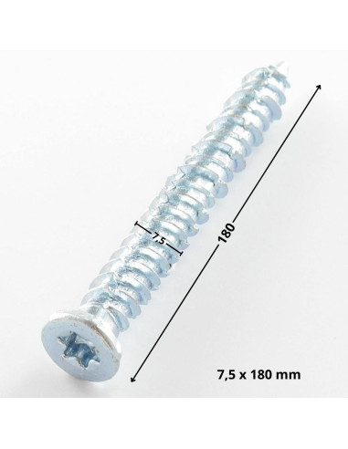 1 x Screw Concrete Countersunk Head Reduced...