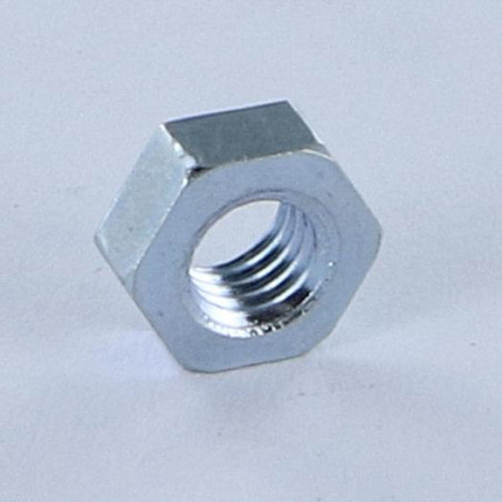 1 x Hex sheet metal nut Zinc Plated M4 Thickness Material 2