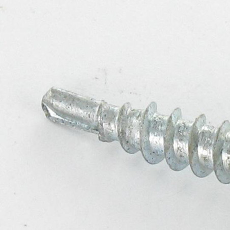 1 x Self Drilling Hexagonal Head 4.8X35 Neoprene Bonded Sealing Washer Epdm Zinc Plated Ral5007/Brillant Blue