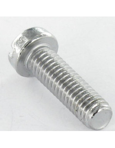 Machine Screw Nickel Plated Brass Pan Head Slotted M3X6... 2