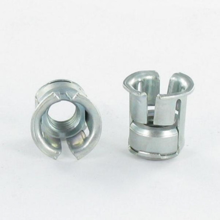 1 x Nut Caged Round M4 Thickness Material 0.7 to 3 CV4822HG Zinc Plated