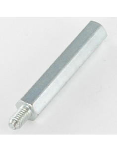 Coupling Nut Hexagonal Male/Female M6/10 10X45 Thread...