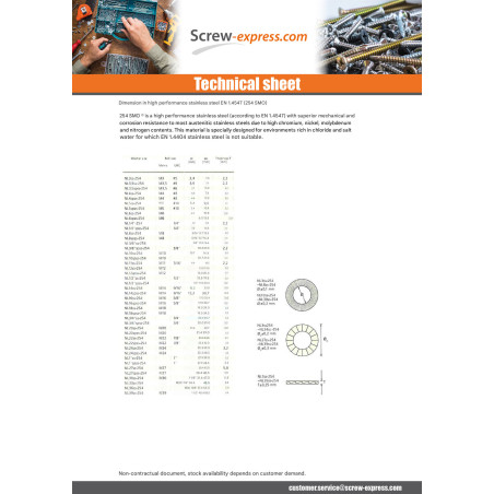 1 x Washer NORD-LOCK ® Steel DELTA PROTECT M30 720 Hour Salt Spray Without Red Rust