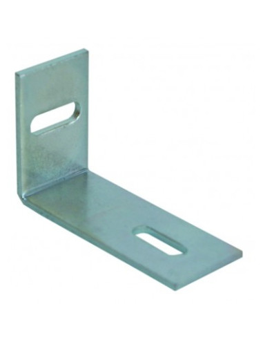 1 x Bracket ADJUSTABLE 32X50X20 2 Hole Zinc Plated