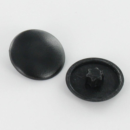 1 x Cover Cap Countersunk Head Torx T30 Head Diameter: 16.5 black nylon