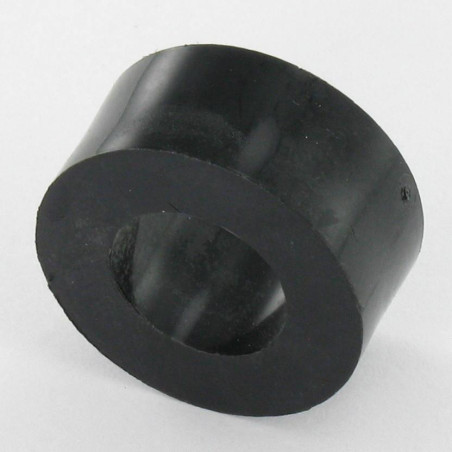 1 x Coupling Nut Cylindrical 24X11 Breakthrough 13 Nylon Black