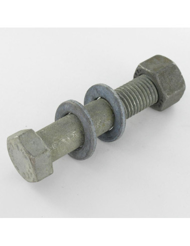 20 x Bolt With Nut HR high resistance M20X80 2...