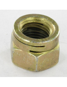 Lock nut Double slit M6 DAH Zinc Plated