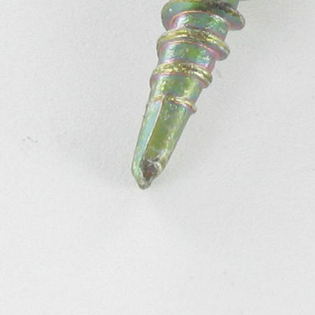 1 x Self Drilling Hexagonal Head 4.8X28 Neoprene Bonded Sealing Washer Epdm Zinc Plated Ral9010/Pure White