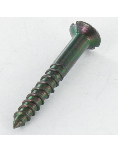 1 x Wood Screw Countersunk Head Slotted 3X25...