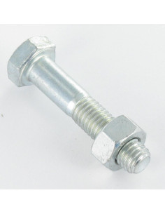 Bolt With Nut Hexagonal Head M24X70 Class 8.8 Sb Zinc Plated