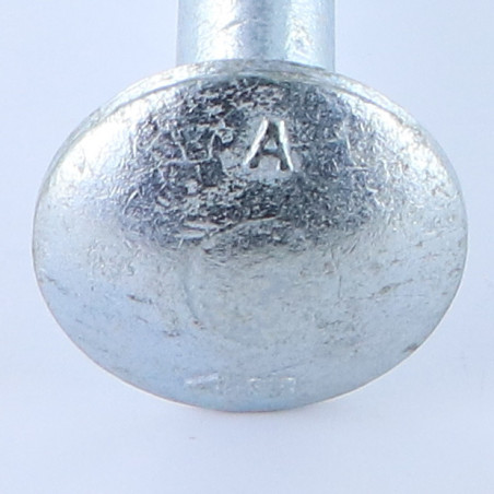 1 x Carriage Bolt M16X300 Partial Thread Zinc Plated