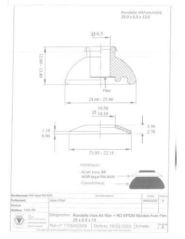 1 x Neoprene Bonded Sealing Washer Epdm...