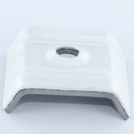 1 x Sadle Bounded Washer Epdm 40X25 Aluminium Ral9010/Pure White