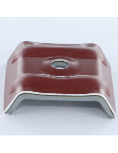 Sadle Bounded Washer Epdm 40X25 Aluminium Ral8012/Red Brown