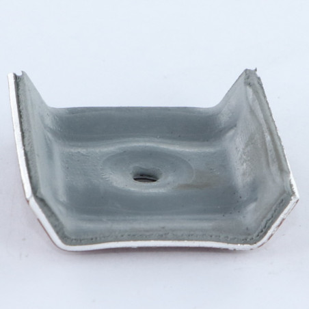 1 x Sadle Bounded Washer Epdm 40X25 PROFILE Trapezoidal Aluminium Ral8012/Red Brown