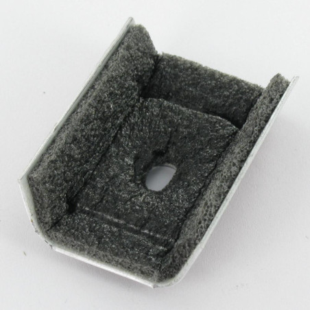 1 x Sadle ALU/GASKET P50X33X12 Ral3009/Oxide Red