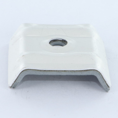 1 x Sadle Bounded Washer Epdm 40X25 Aluminium Ral9002/Grey White