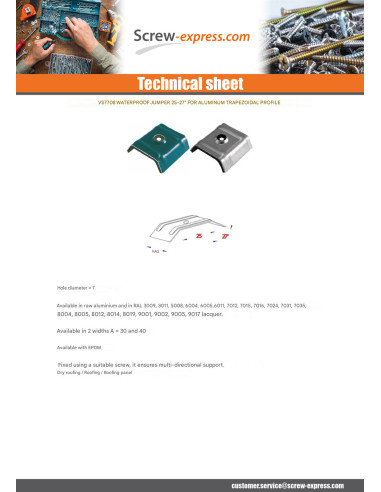 1 x Sadle Bounded Washer Moos 40X25 Aluminium...