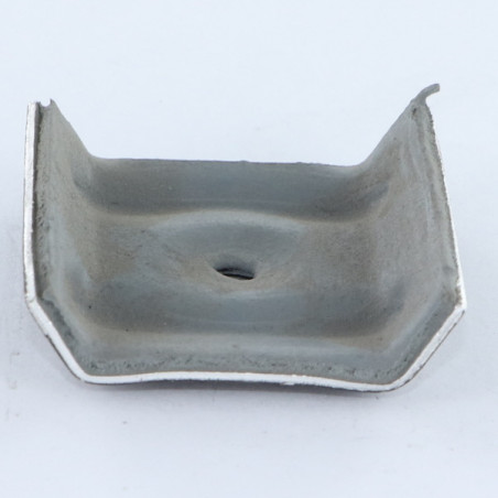 1 x Sadle Bounded Washer Epdm 40X25 PROFILE Trapezoidal Aluminium Ral9005/Jet Black