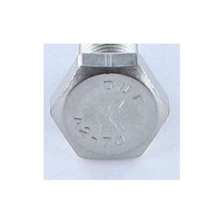 1 x Machine Screw Hexagonal Head M10X20 Fine Thread Pitch 125 Stainless Steel A2