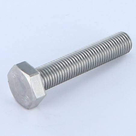 1 x Machine Screw Hexagonal Head M10X50 Fine Thread Pitch 125 Stainless Steel A2