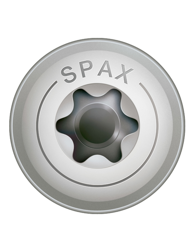 1 x Spax Carpenter Screw Disc Head Stainless...