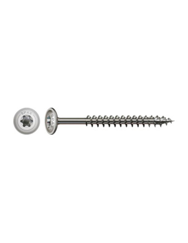 1 x Spax Carpenter Screw Disc Head Stainless...