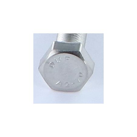 1 x Machine Screw Hexagonal Head MM8X50 Fine Thread Pitch 100 Stainless Steel A2