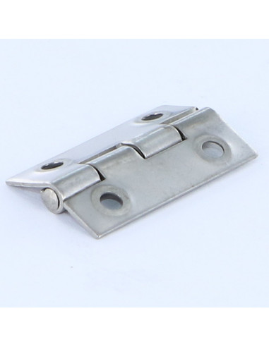 1 x Hinge Rectangular 40X25 Stainless Steel
